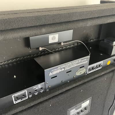 Crate GX-130C 130w head w/matching GS-412SS 200w 4x12 cabinet, 1994 black ozite halfstack, Made in USA *OSDM HOLY GRAIL* image 22