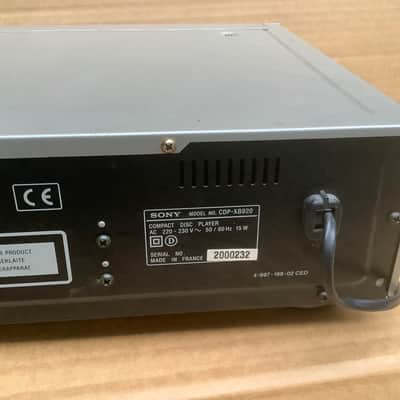 Sony CDP-XB920 QS High-end CD player  Silver XB  920 image 14
