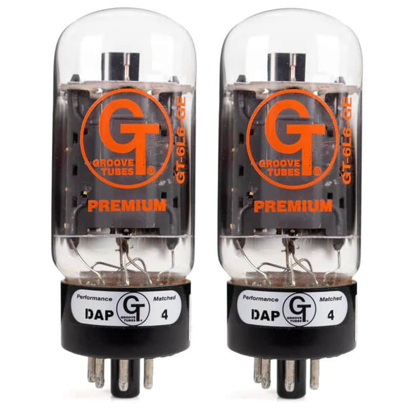 Groove Tubes 6L6-GE Power Vacuum Tube - Matched Pair image 1