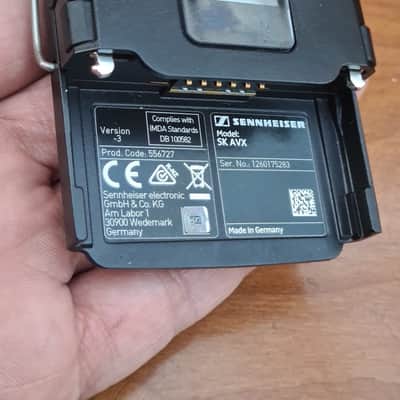 Sennheiser 🎧 Sennheiser SK AVX-3 Digital Wireless Transmitter – Ultra Clean image 3