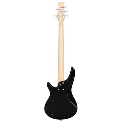 🎸+Hard Case! 5 String Glarry "EyeBuzz" S Style Electric Bass Guitar +Rosewood Fretboard Soft +Case/Gig Bag +Strap+Cable +Pick!🎸 image 8