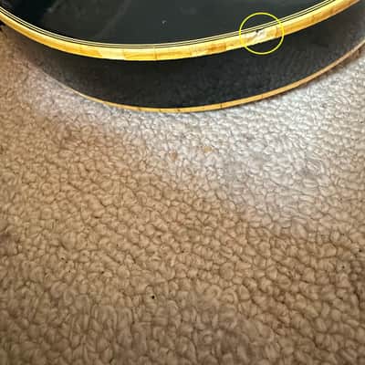 1980 Aria Pro II Les Paul Custom - Kirk Hammett Vibes - Ebony Blacked Out image 24