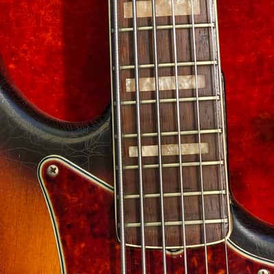 Fender Bass VI 1964 1967 Sunburst imagen 6