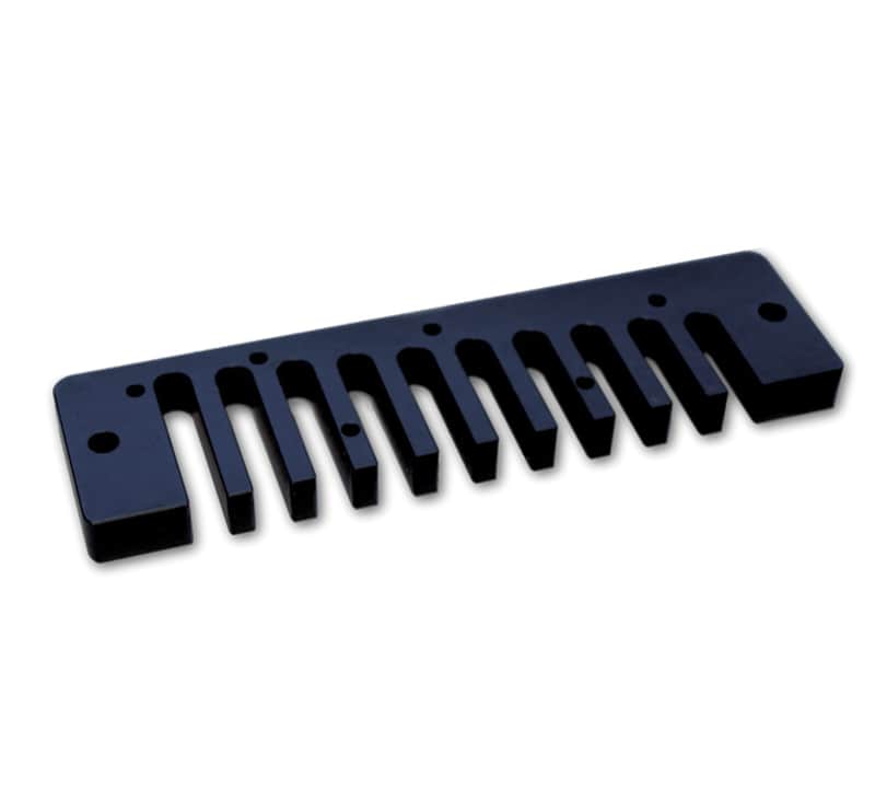 Seydel Aluminum Comb 1847 NOBLE Low, 7.2mm 165014000Low image 1