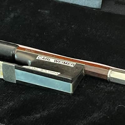 Carl Weimer stamped Violin bow, vintage antique  Violin Bow image 8