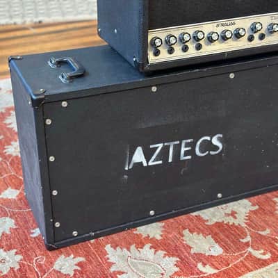 1970s Strauss Minuet Valve PA Head & Speakers image 9