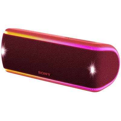 Sony Portable Wireless Bluetooth Speaker - Red - SRSXB31/R image 1