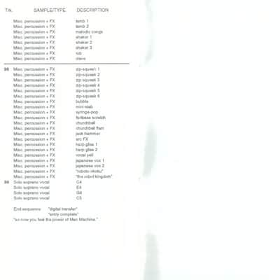 Zero-G Datafile Three Audio Sample CD Time + Space image 3