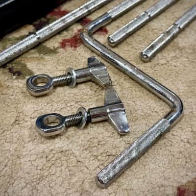 Vintage Pearl PPS-52 with 3 Straight Bars, 1 L Bar, and 2 Eyelet image 4