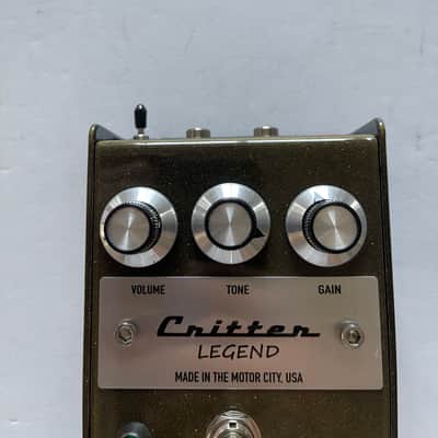Critter Waterford Electric Box Co. Legend Overdrive Rare Guitar Effect Pedal image 2
