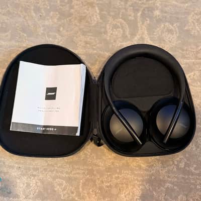 Bose 700 Noise Cancelling Bluetooth Headphones Black with Case Tested image 9
