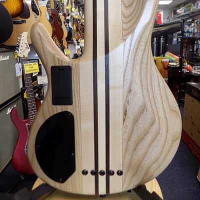 Cort Artisan Series A5 Plus SC Electric Bass w/ hardcase- Amber image 4