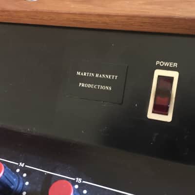 Martin Hannett Joy Division Vintage Analog 16 Channel Mixing Console Custom 1979 image 3