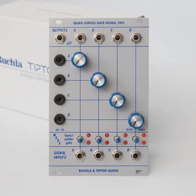 TIPTOP AUDIO BUCHLA 200 SERIES QUAD LOPASS GATE MODEL 292T : BRAND NEW :  [DETROIT MODULAR] image 1
