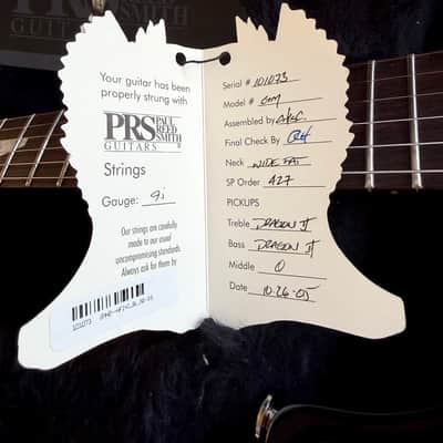 PRS Corvette Standard 22 2006 - Black image 25