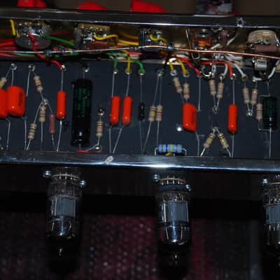 Fender Style 5F6A Head 2014 Blk/Tolex brown or tweed 2,4,8 or 16 ohms image 3