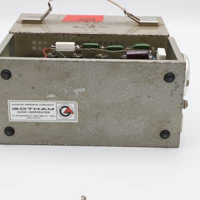 Neumann U47 Long Body #2927 - K47 capsule, VF14M tube, BV08 Transformer, original PSU and Cable 1950s - Chrome Top / Grey Painted Body image 11