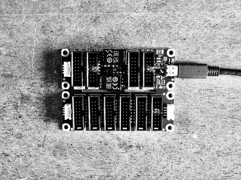 Malibu Bay Modular 41W Mini Eurorack USB-C Power Supply and Bus Board (Busboard) image 1