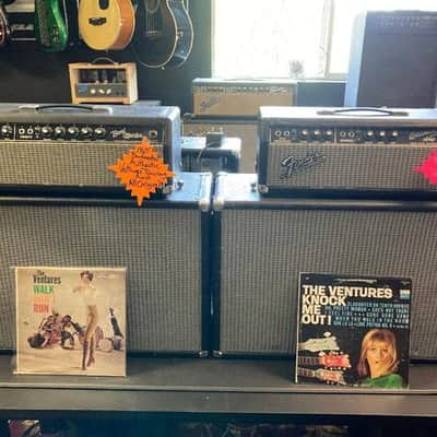 Authentic "VENTURES" Touring Amp's Band-Master/Bassman image 1