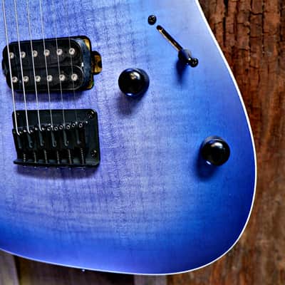 Ibanez RGA42FM-BLF Standard - Blue Lagoon Burst Flat image 3