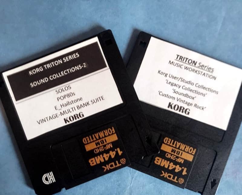 Korg Triton (and Triton Classic/PRO76/PRO X) -New Sound Collections 2 Disks image 1
