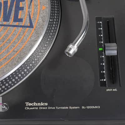 Technics SL-1200MK3 Black Direct Drive DJ Turntable in Good Condition image 19