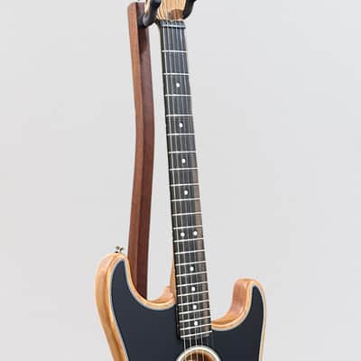 Fender American Acoustasonic Stratocaster USA Acoustic Electric Guitar - Black image 5