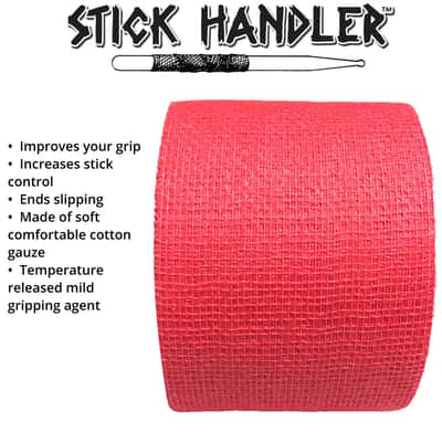 STICK HANDLER Professional Drum Stick Grip Tape - Red image 5