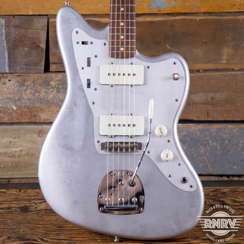 1961 Fender Jazzmaster - Silver Refin image 1