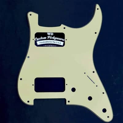 Mint green 3ply Stratocaster Pickguard for TV jones image 2