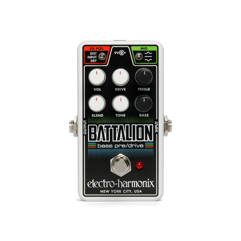 Electro-Harmonix Nano Battalion Bass Preamp and Overdrive image 1