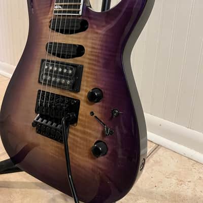 Kramer SM-1 Figured 2023 - Present - Royal Purple Perimeter image 4
