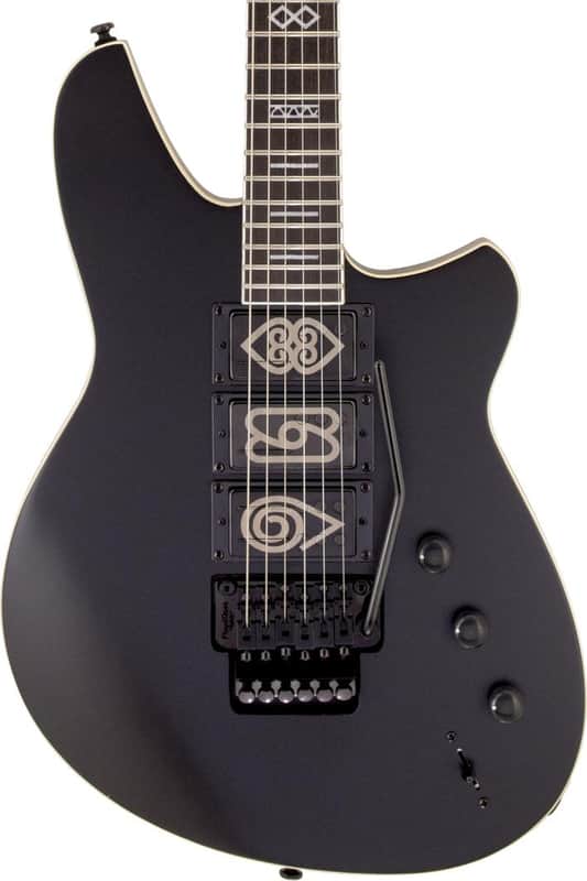 Reverend Vernon Reid The Darque Electric Guitar - Midnight Black image 1