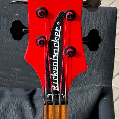 Rickenbacker 4001 Fretless Bass 1986 ultra rare "Redneck" w/Black parts Ltd. Edition its Factory Fretless ! image 5