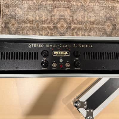 Mesa Boogie Stereo Simul-Class 2:Ninety 2-Channel 90-Watt Power Amplifier 1992 - 2013 - Black image 1