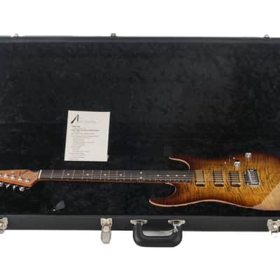 Anderson Drop Top Light Tiger Eye Burst Guitar #08-19-24N image 8