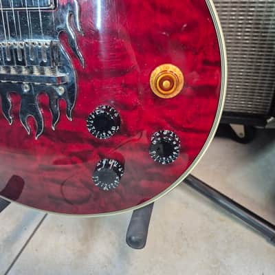 Michael Kelly Patriot Decree Phoenix Special Lava Edition electric guitar image 5