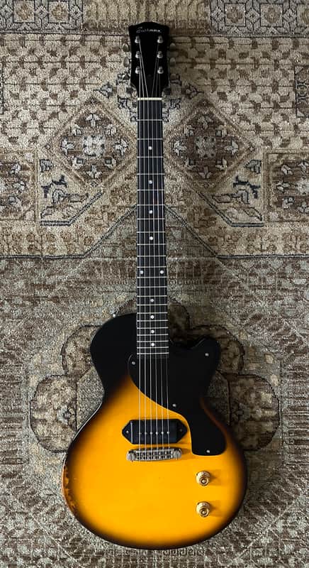 Eastman SB55/v-SB Solid Body Electric in Antique Sunburst Varnish w/ Hard Case & Free Pro Setup image 1