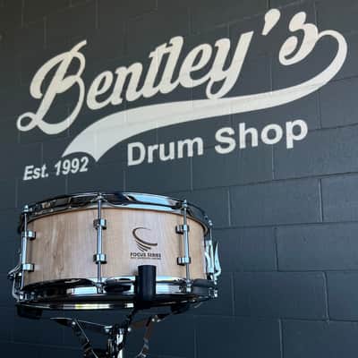 Doc Sweeney Drums Focus Series 6x14" Stave Maple Snare Drum with Chrome Hardware image 1
