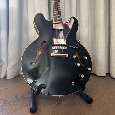 Gibson Memphis ES-335 Dot Graphite Metallic 2019 USA Modified w/ Burstbuckers, Locking Grovers, COA & Case image 1