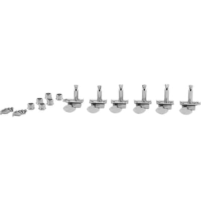 Fender American Vintage Nickel Staggered Stratocaster Telecaster Tuners 0992074105 image 3