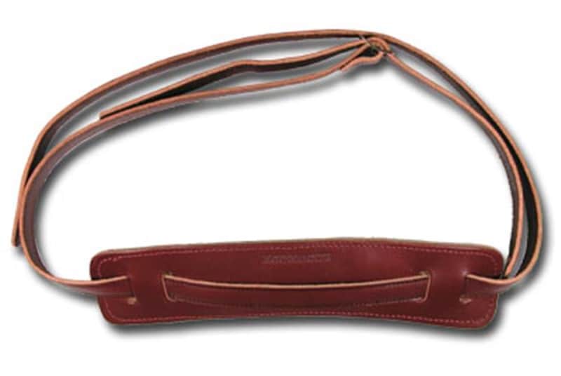 Rickenbacker Vintage Leather Strap, Maroon image 1