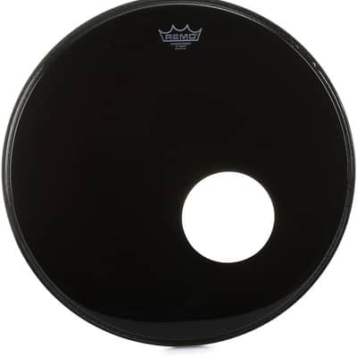 Remo 20" Powerstroke 3 Ebony