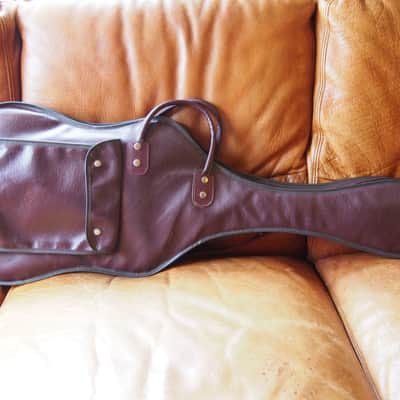 1980 Greco SE-800 Super Real Black, V neck with rosewood slab board (MIJ S-Style) + Original gig bag image 24