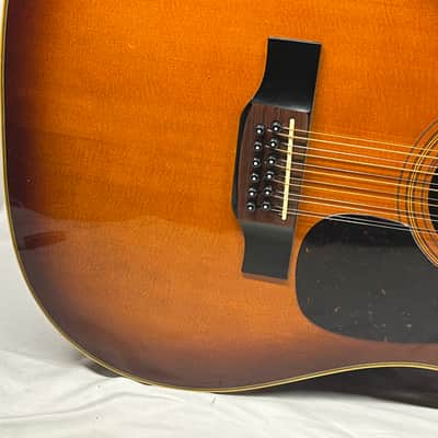 Alvarez 5018 - Sunburst 12-String Acoustic Guitar with Hard Case image 6