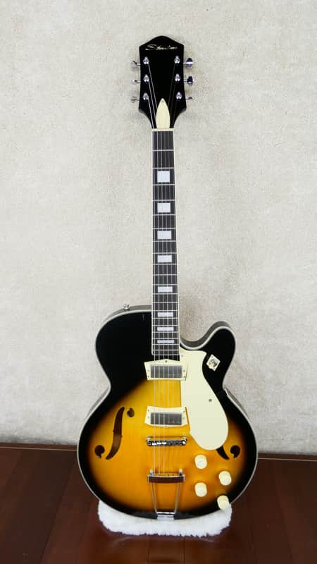 Silvertone 1446 1960s - Tobaccoburst #M25111195 NEW With Trapeze Tailpiece image 1