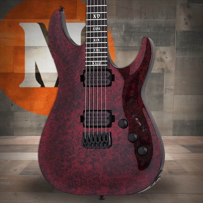 Schecter C-1 Apocalypse Electric Guitar - Red Reign (3055) image 1