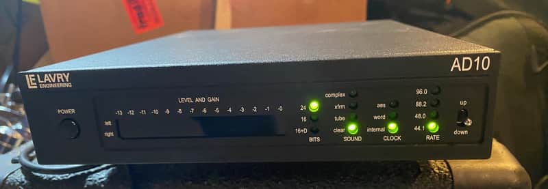 LAVRY ENGINEERING AD10 ANALOG TO DIGITAL CONVERTER image 1