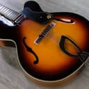 Guild A-150 Savoy Hollowbody Archtop Electric Guitar Antique Sunburst +Hard Case