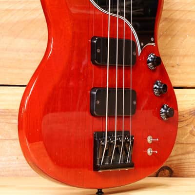 Gibson SG-Z Bass Cherry 2000 USA 4-String 7lbs, 4oz! + Case 30729 image 7